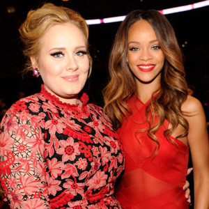 Adele, Rihanna, Grammys Adele, Rihanna, Grammys
